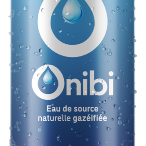 Carbonated natural spring water can 473ml